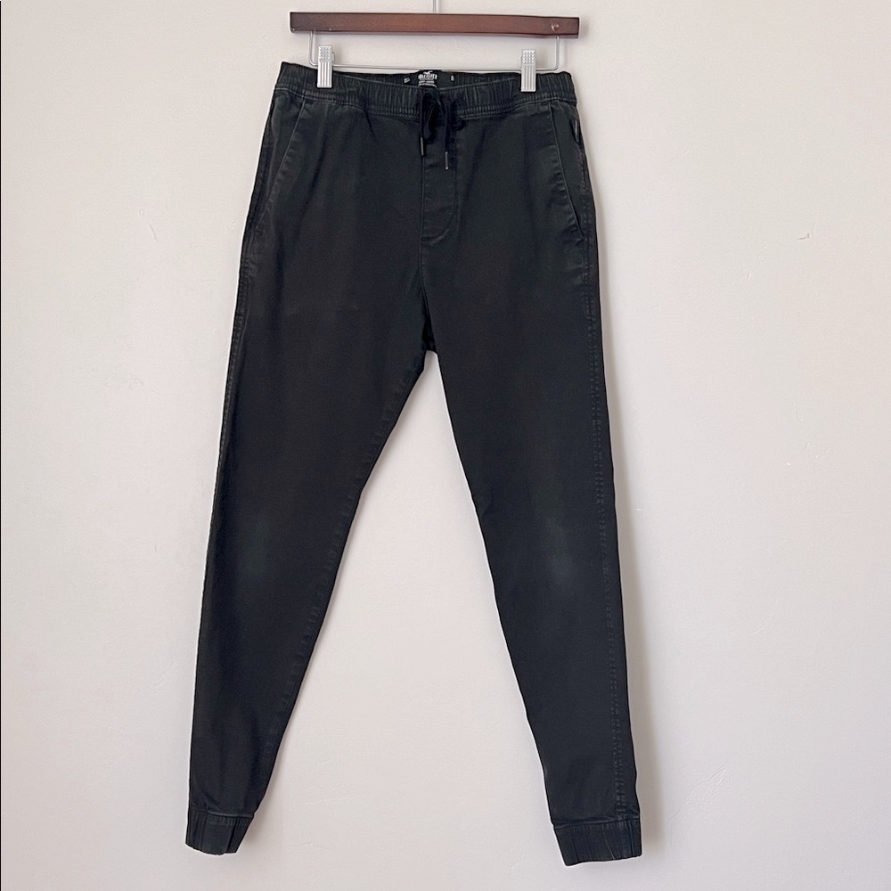 Men’s Hollister Black Skinny Jogger Pants Small